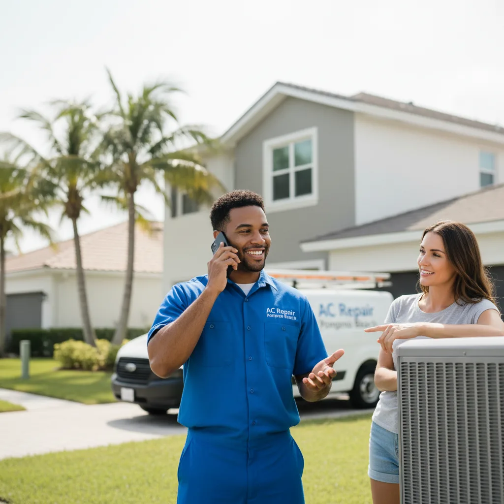AC Repair Pompano Beach customer support in Charleston